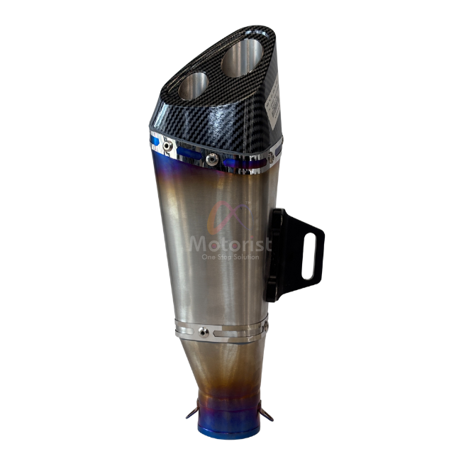 AKRAPOVIC DUAL EXHAUST CROME