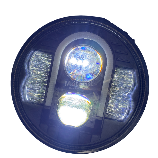 HJG U SHAPE BULLET HEADLIGHT